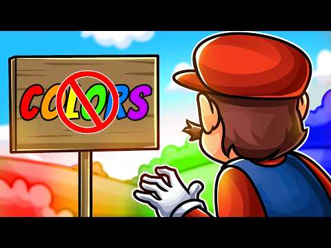 Every Mario Game but You Can't Touch COLORS