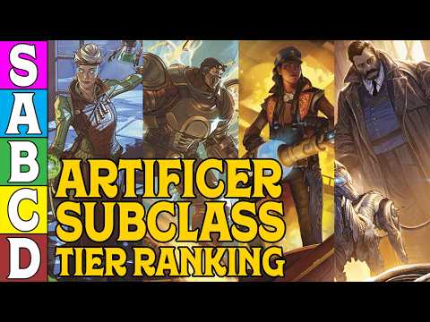 Artificer Subclass Tier Ranking for D&D 5e 2024
