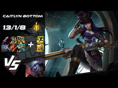 BOTTOM Caitlyn vs Tristana - EU Grandmaster Patch 25.S2.5