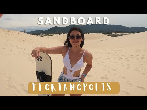 Sandboarding in Florianópolis