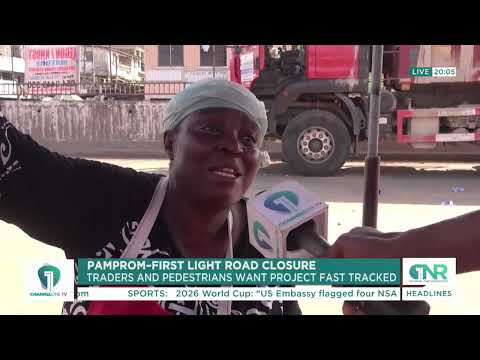Pamprom Junction Closure: Traders Call for Speedier GARID Drainage Works