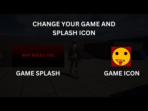 How To Change Game Icon and Splash - Unreal Engine 5 Tutorial