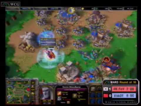 2005 Grand Final fourth day : WarCraft match : XIAOTvs4K_FoV