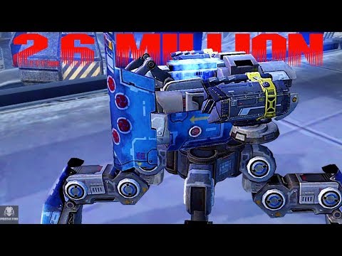 2.6 Million Damage - Upgraded Monster Raijin Crushing Champion League | War Robots