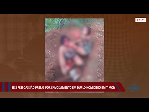 Seis pessoas são presas envolvidas em duplo homicídio de jovens em Timon 21 07 2021