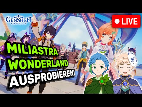 [LIVE] Erstes Mal Miliastra Wonderland mit @Xever4ever! | Genshin Impact Deutsch