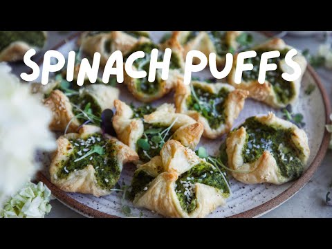 KRONK'S SPINACH PUFFS [PERFECT FOR SPRING!] | PLANTIFULLY BASED