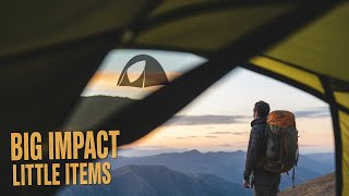 Little items that make a big difference when backpacking