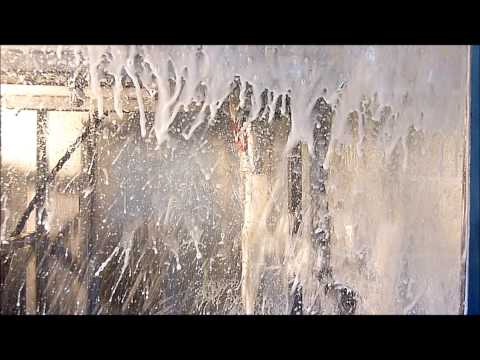 Hose rupture test - hose burst - DN50 - bent installation - Cablelock - slow motion