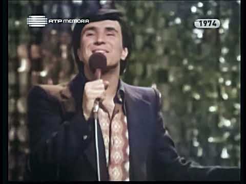 José Cid - A Rosa Que Te Dei - Festival RTP da Canção 1974 (a cores)