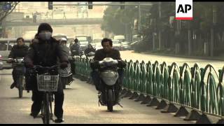 Air pollution a problem in Shanghai