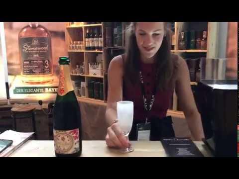 Sektglas Vereist in 2 Sekunden