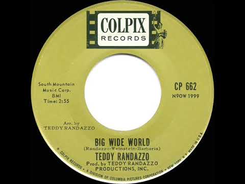 1963 HITS ARCHIVE: Big Wide World - Teddy Randazzo