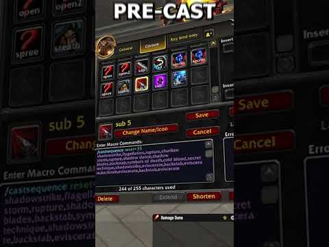 Subtlety Rogue INSANE Burst Macro | The War Within Season 2 #worldofwarcraft #wow #twitch