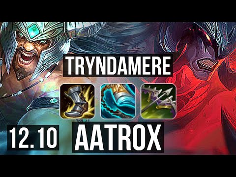 TRYNDA vs AATROX (TOP) | 5/1/9, 400+ games | KR Master | 12.10