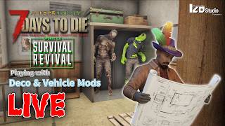 リアルマイクラ 『7 Days to Die V2.5 with Mods』 #008 生放送 「原点に返り迎撃拠点を考える」260302