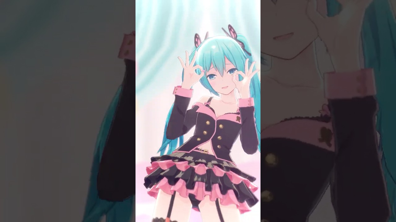 【MMD 4K】チェリーポップ / どっと式初音ミク #Shorts