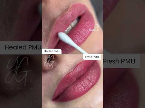 Fresh vs. Healed Lip Blush Results 👀✨