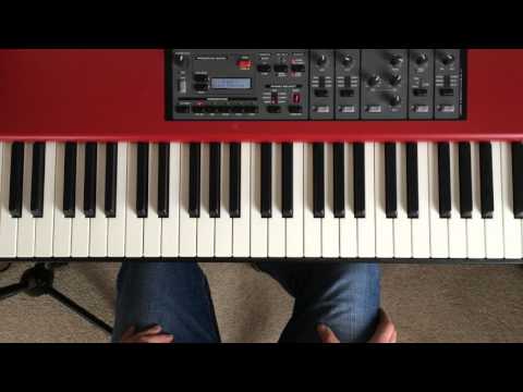 A stride piano tutorial with chord based improvisation in the right - great for jazz piano beginners