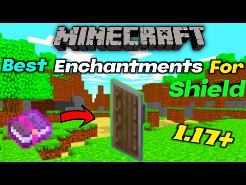 Best Enchantments for your Shield in Minecraft |#Shield #Short |Make Shield Over Powered| PVP Shield