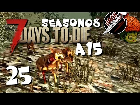 Hirnsturz-Bande - Nach Haus gejagt! [S08 E25] [Gameplay German Deutsch] [7 Days To Die A15]