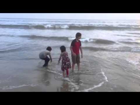 sandiego beach with kaushik,saketh,Naishu