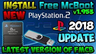 [PS2] Install the latest version of FreeMcBoot [2018] 🎮