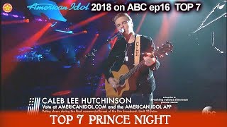 Caleb Lee Hutchinson ”When Doves Cry” COUNTRY Version HE SLAYED IT Prince  American Idol 2018  TOP 7