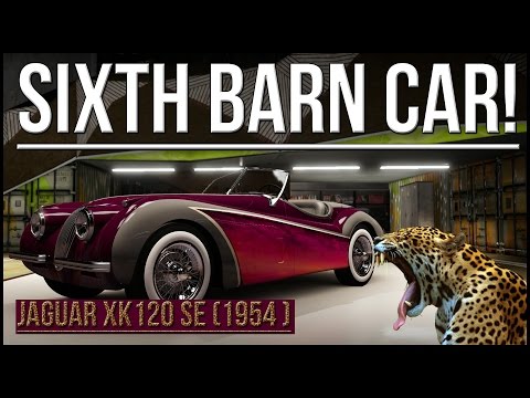 6TH BARN CAR LOCATION FORZA HORIZON 2 JAGUAR XK120 SE [1954] SCHEUNENFUND