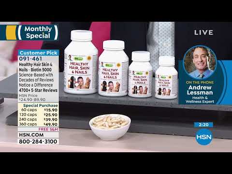 Healthy Hair, Skin and Nails  60 Capsules