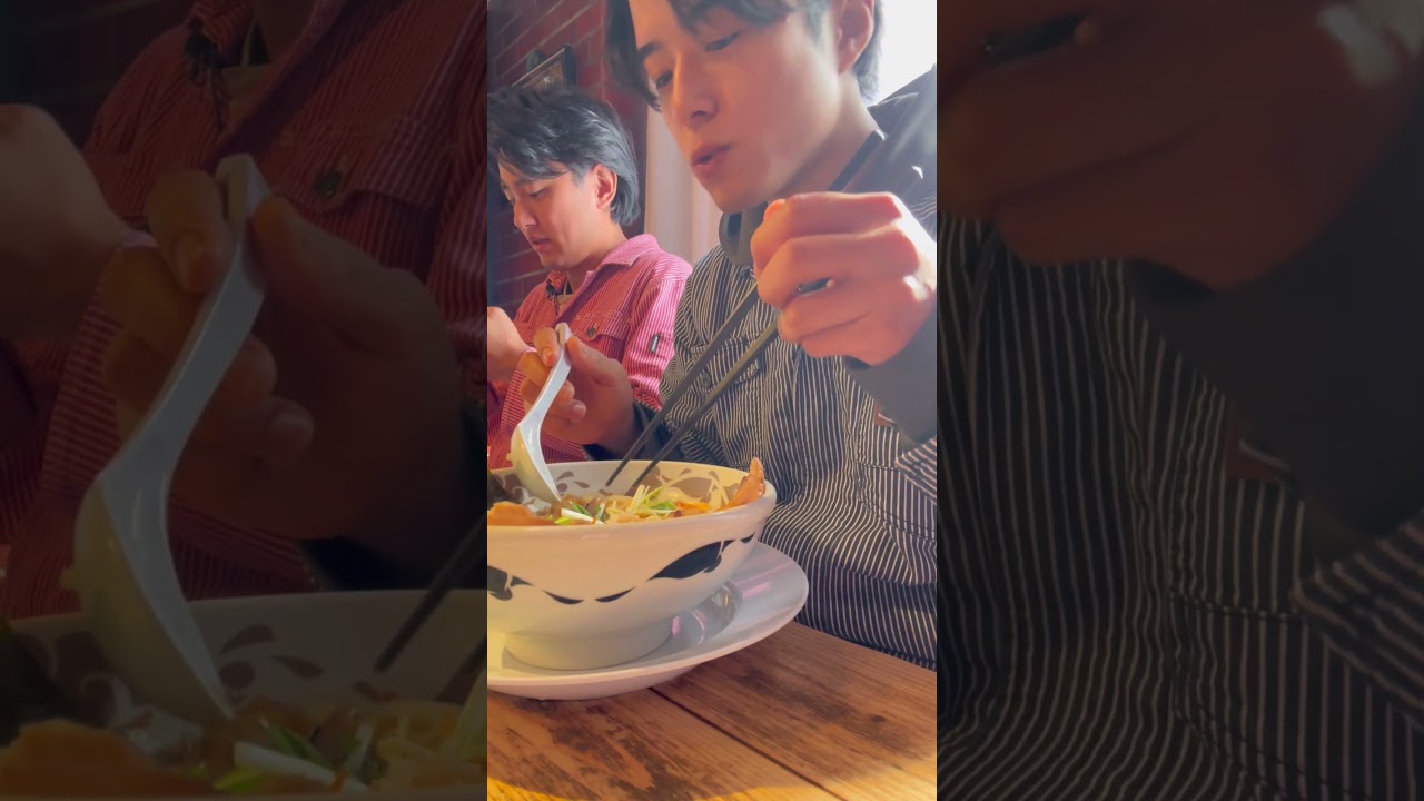 青森でラーメンすするだけの動画