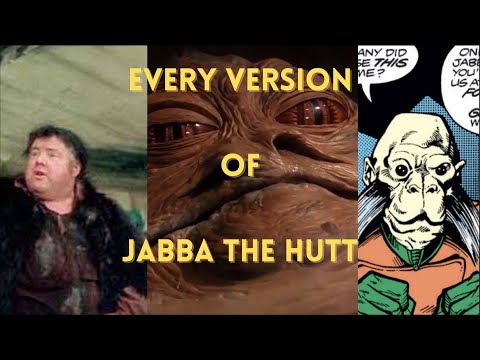 The Many Versions of JABBA THE HUTT - Star Wars