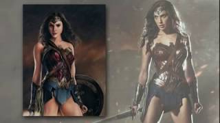 Wonder Woman Speed Drawing