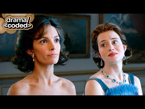 the crown (2017) - the queen gives jackie kennedy a tour of the palace