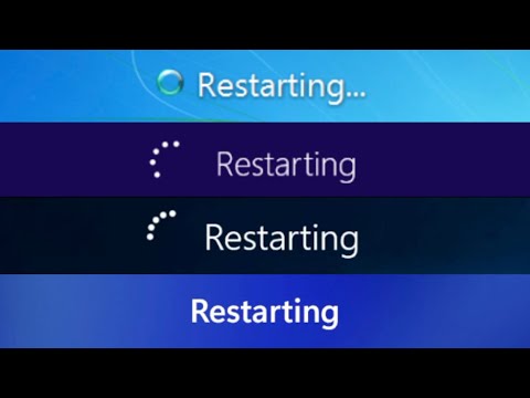 Windows Restarting Screens! (8 – 11)