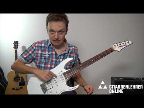 Grundlagen E-Gitarre: Leersaiten sauber spielen 1