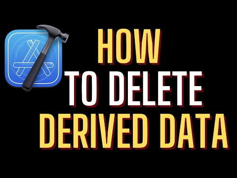 How to clean derived data Xcode 12