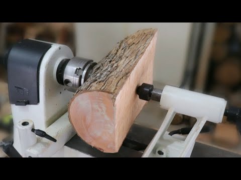 Wood Turning - Half a Log to Half a Bowl?