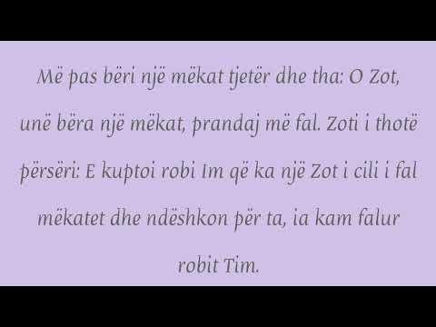 Emri i bukur i Zotit Et-Tevab - Mëkatfalësi - 6