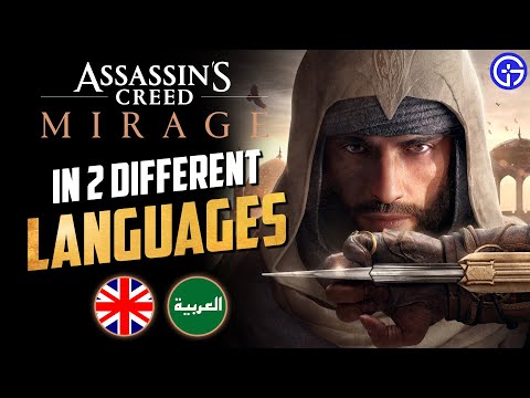 Assassin's Creed Mirage English vs Arabic Language Dub Comparison