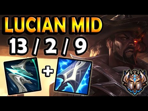 Lucian MID vs Irelia - EUW Challenger Patch 11.16 ✅
