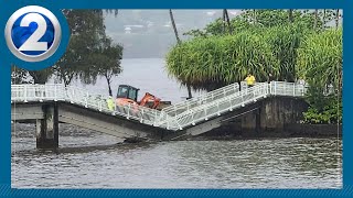 Hilo’s Coconut Island bridge collapses, park closed until further notice