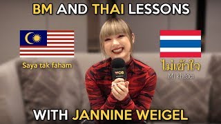Bahasa Malaysia and Thai Lessons with Jannine Weigel