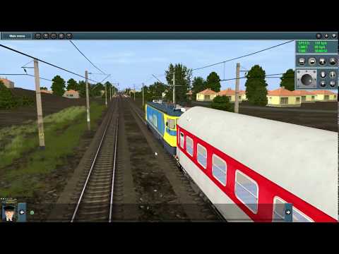 TRAINZ 2009 PLOVDIV - SEPTEMVRI (SOFIA) BG REAL ROUTE Part 1