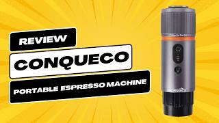 CONQUECO Portable Espresso Coffee Machine REVIEW 😲