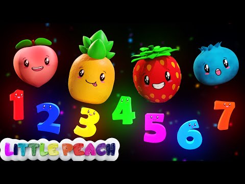 Dancing Fruit & Numbers PARTY 🍍🍑🍓🍉 | Baby Sensory