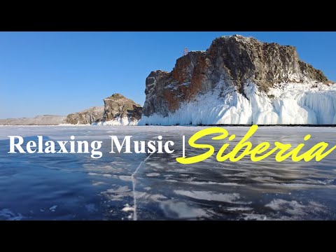 Relaxing Music | Flying over SIBERIA - 4K Video