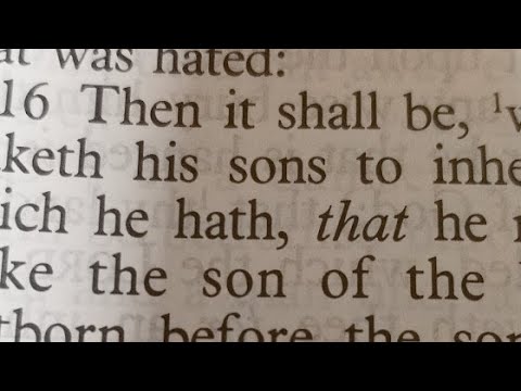 Deuteronomy 21-25