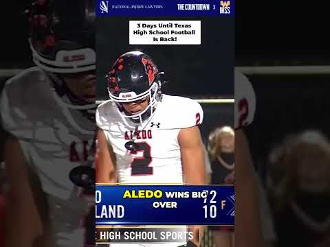 Posting 1 play every day until Texas High School Football is back! 3 Days left