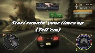 NFS Most Wanted OST - Fired up - Hush With lyrics